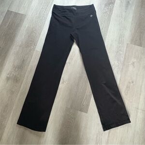 Be Inspired Leggings Boot Cut Thick Fabric Black Size Small